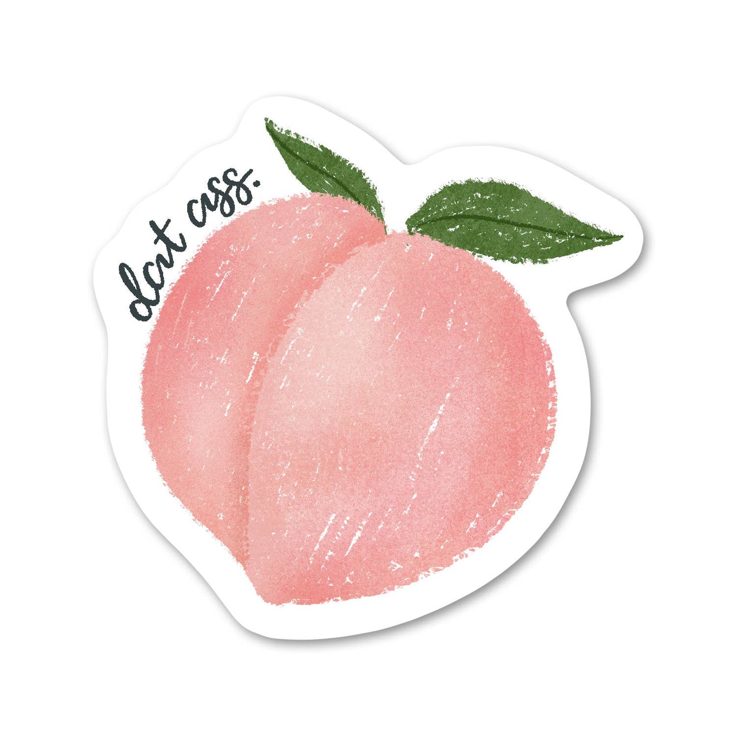 Dat Ass Peach Sticker