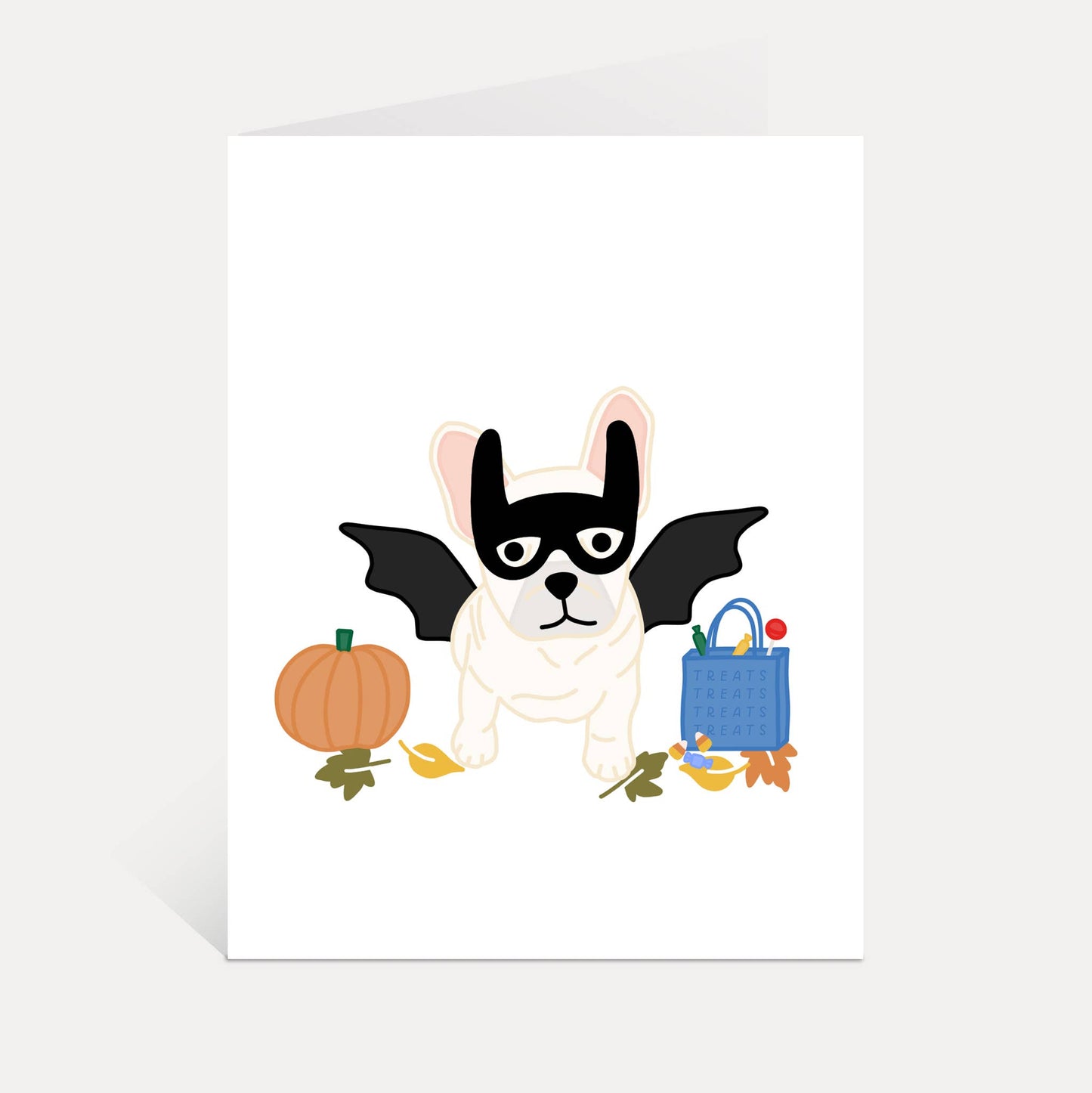 Frenchie Halloween Card | French Bulldog Greeting Cards