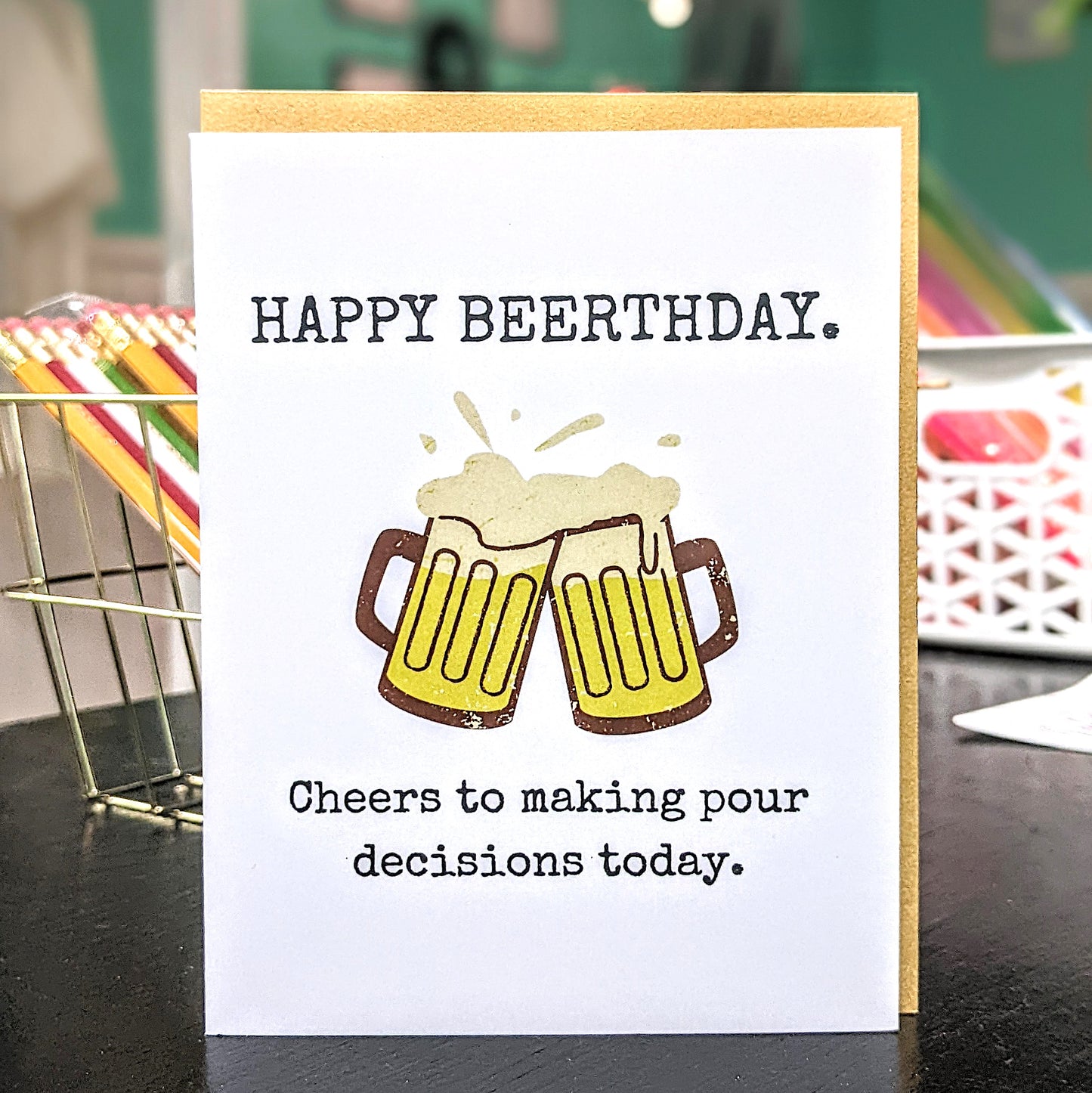 Happy Beerthday Card