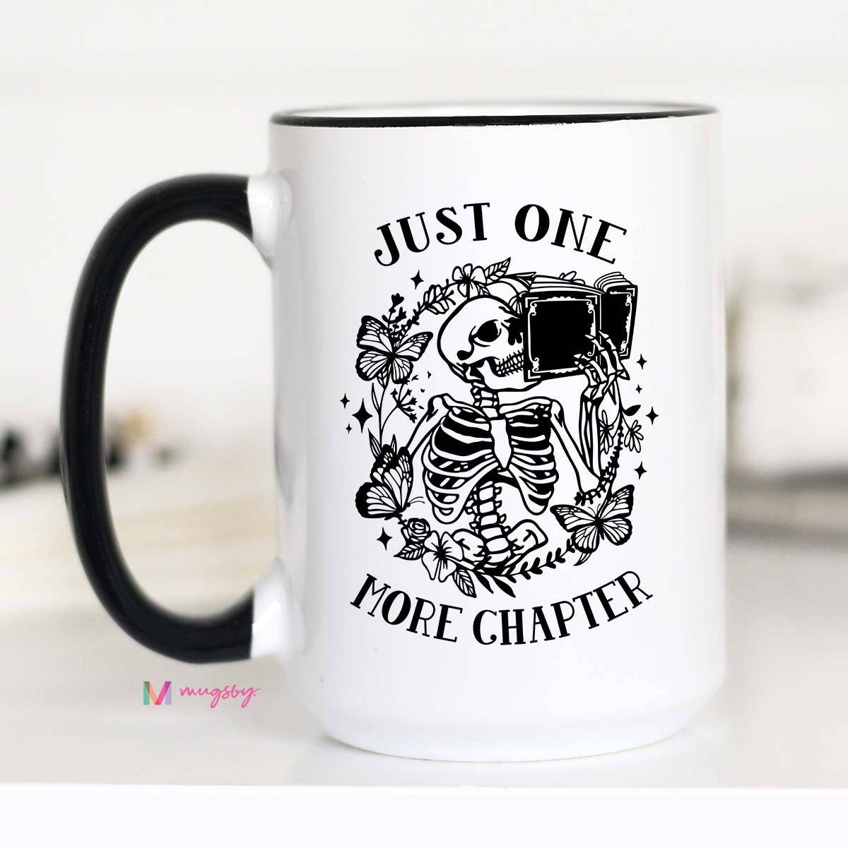 Just One More Chapter Book Lover Coffee Mug