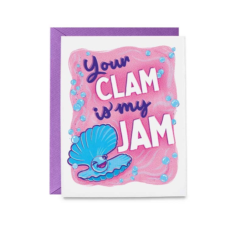 Naughty
Clam Greeting Card