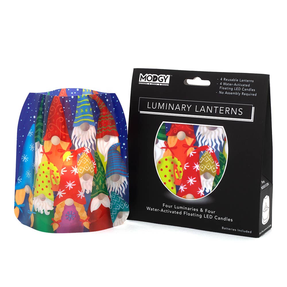 Luminary - Holiday Gnomes
