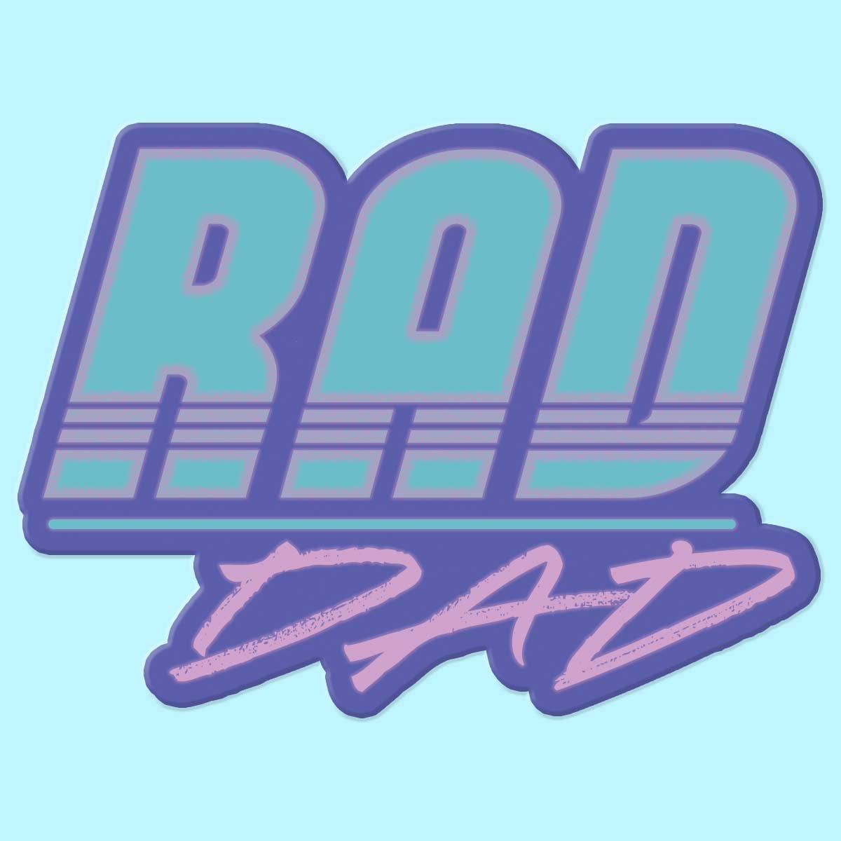Rad Dad Sticker Decal, Father's Day Sticker Decal