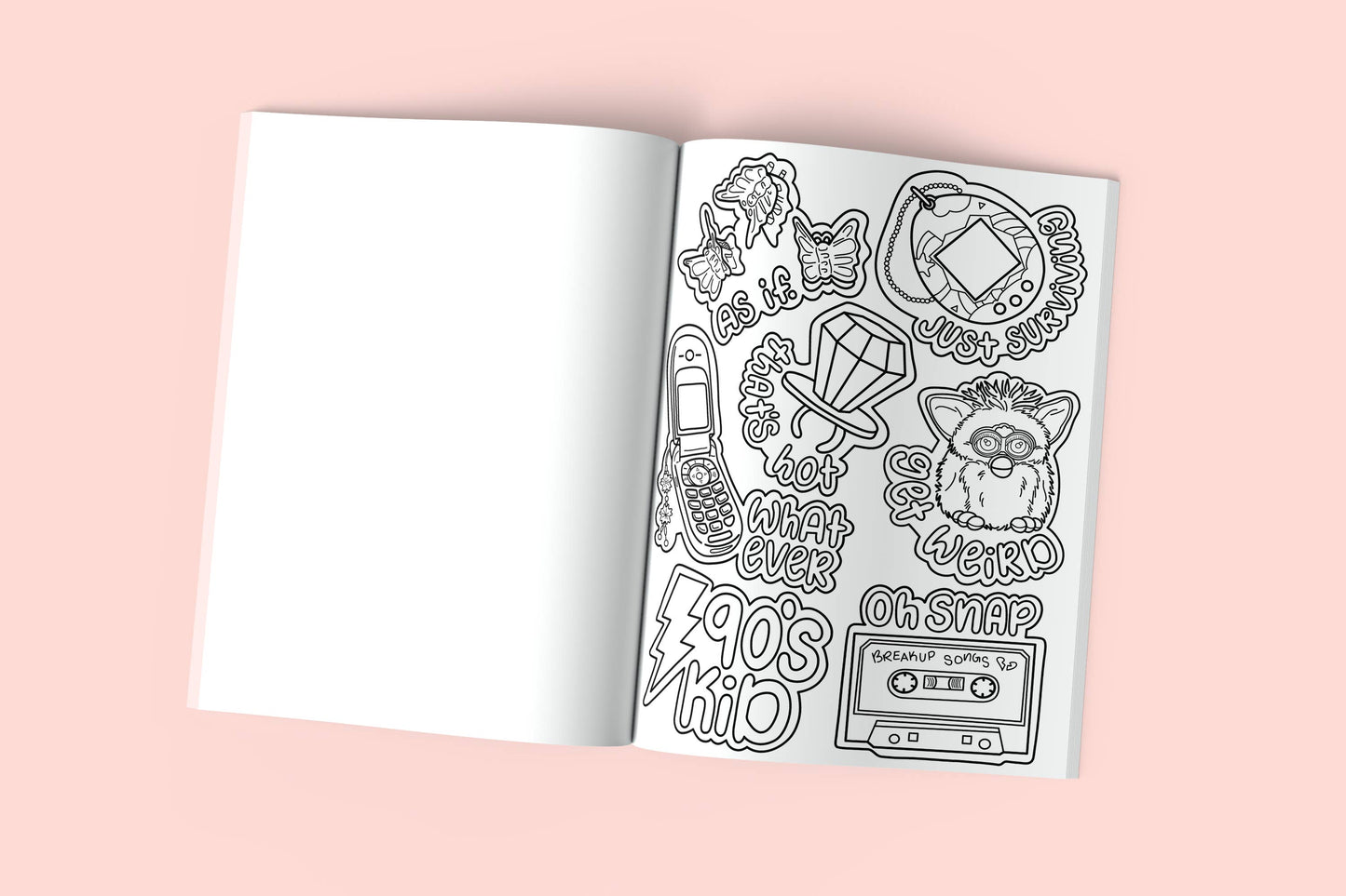 Colorful Chaos - Snarky Adult Coloring Book