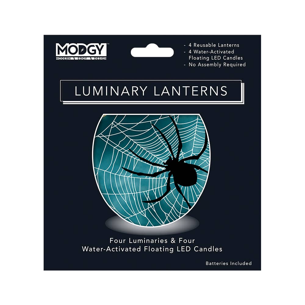 Luminary Lanterns - EEK! - Halloween Spider