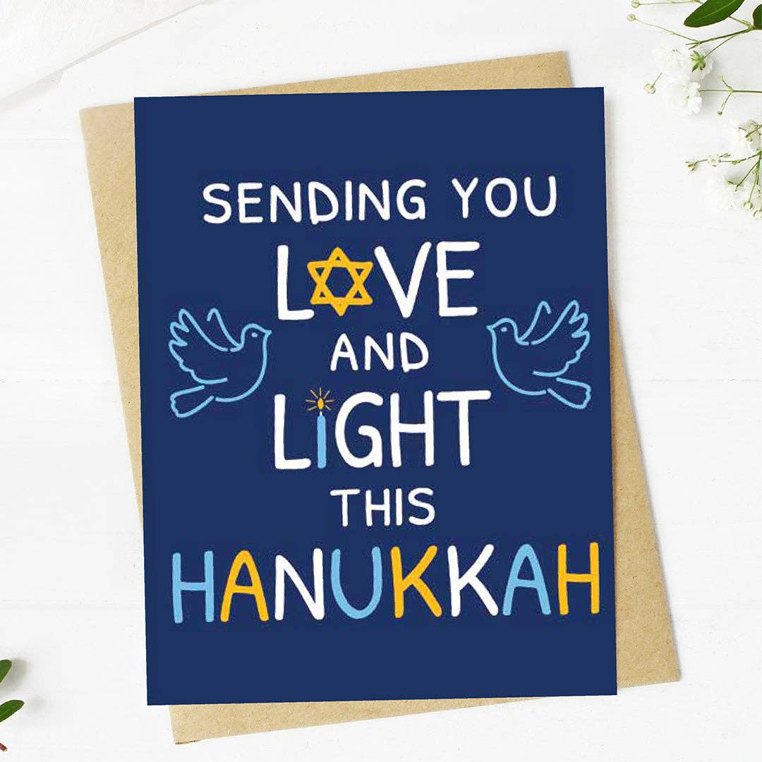 Sending you love and light this Hanukkah Card