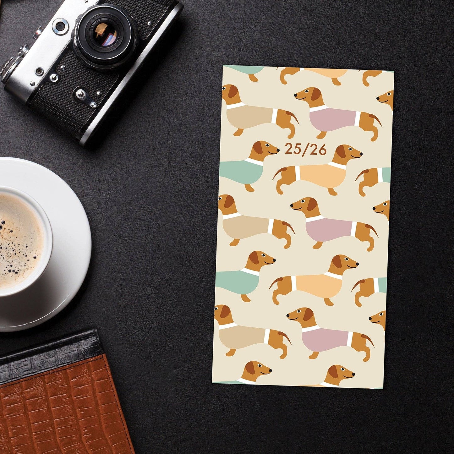 Woof 2025 2-Year Monthly Pocket Planner