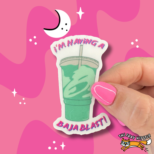 Baja Blast Vinyl Sticker