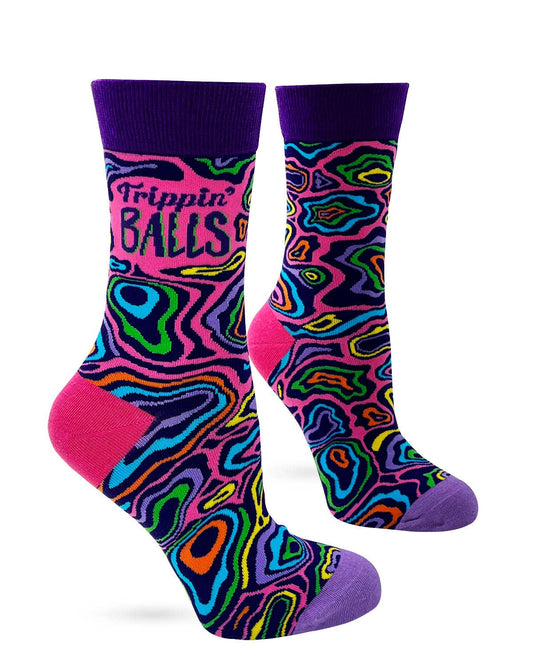 Trippin' Balls Women's Crew Socks