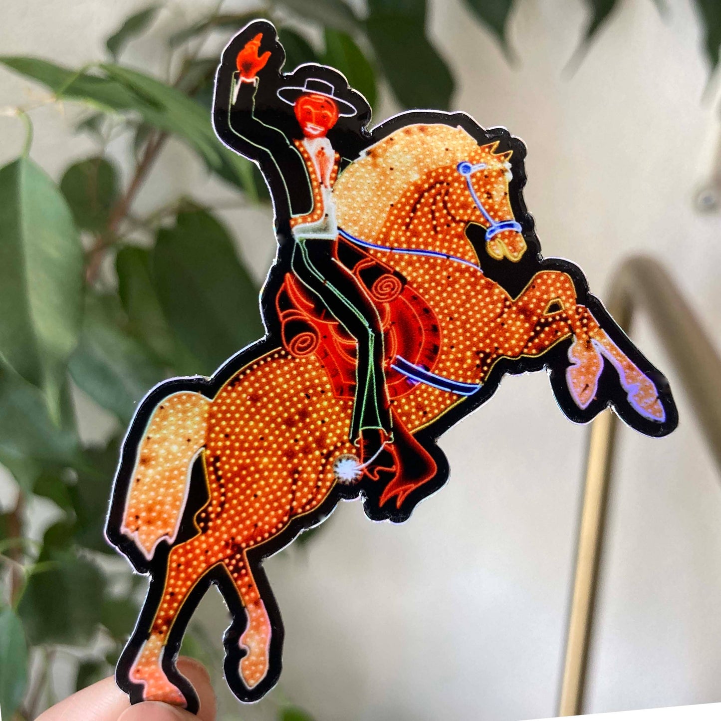 Hacienda Cowboy Sticker