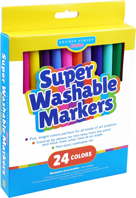 Super Washable Markers (set of 24)