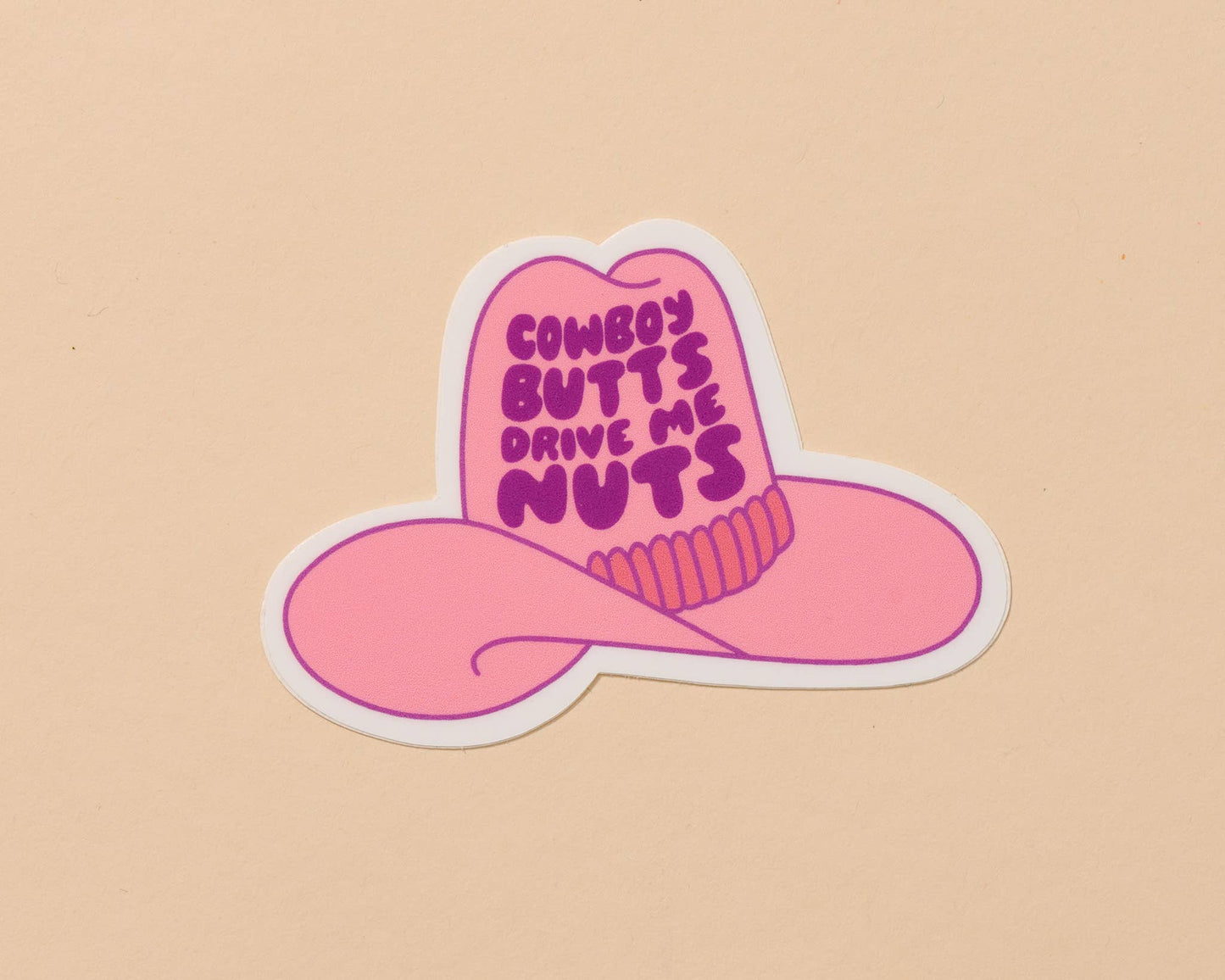 Cowboy Butts Vinyl Sticker