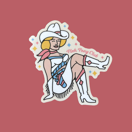Pink Pony Club Sticker