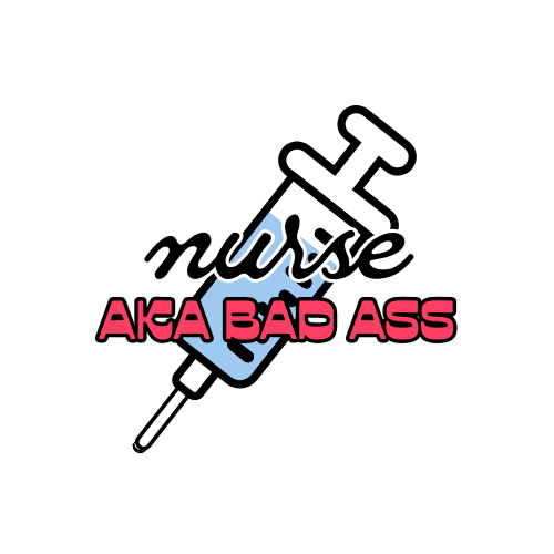 Nurse aka Bad Ass sticker