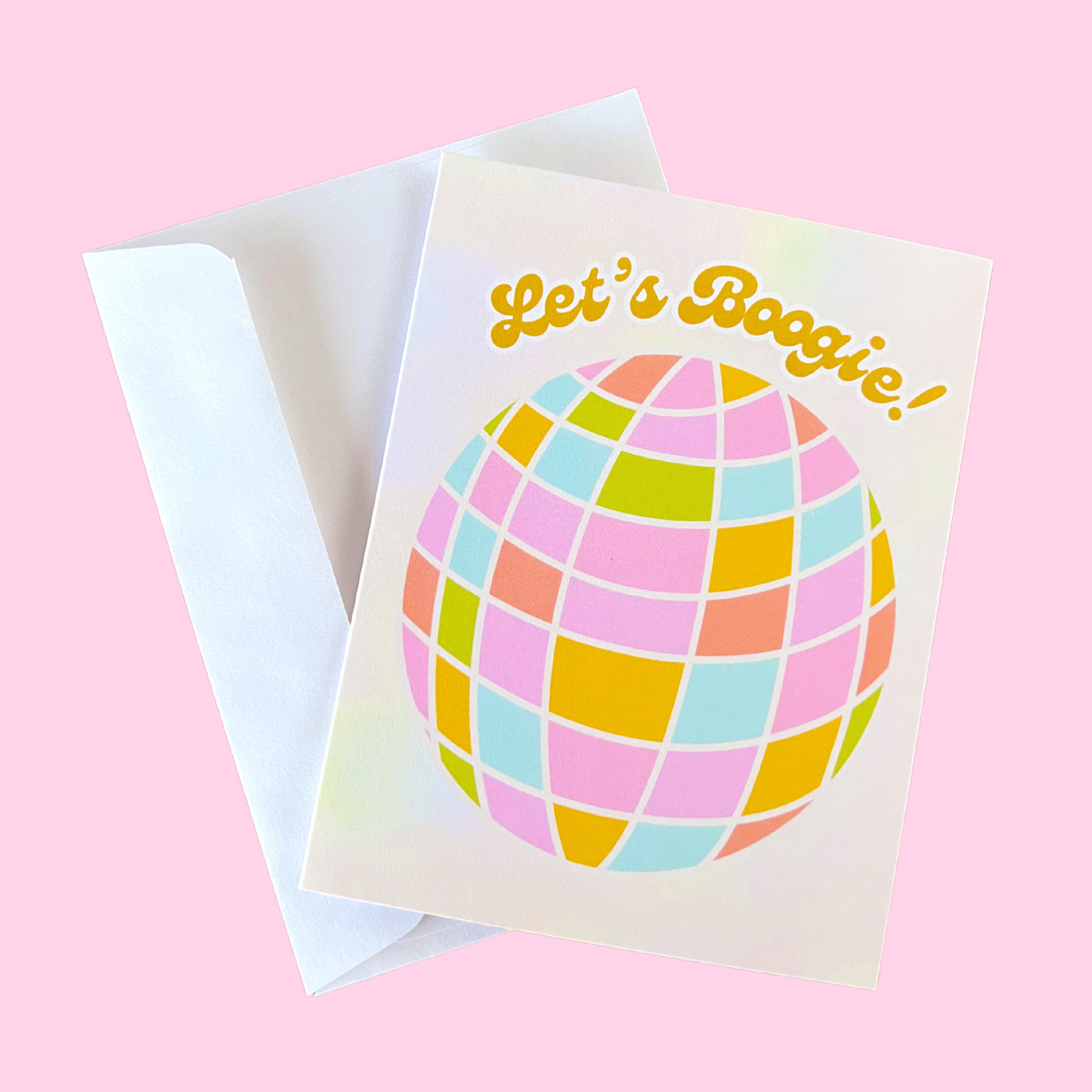 Greeting Card - Let's Boogie!