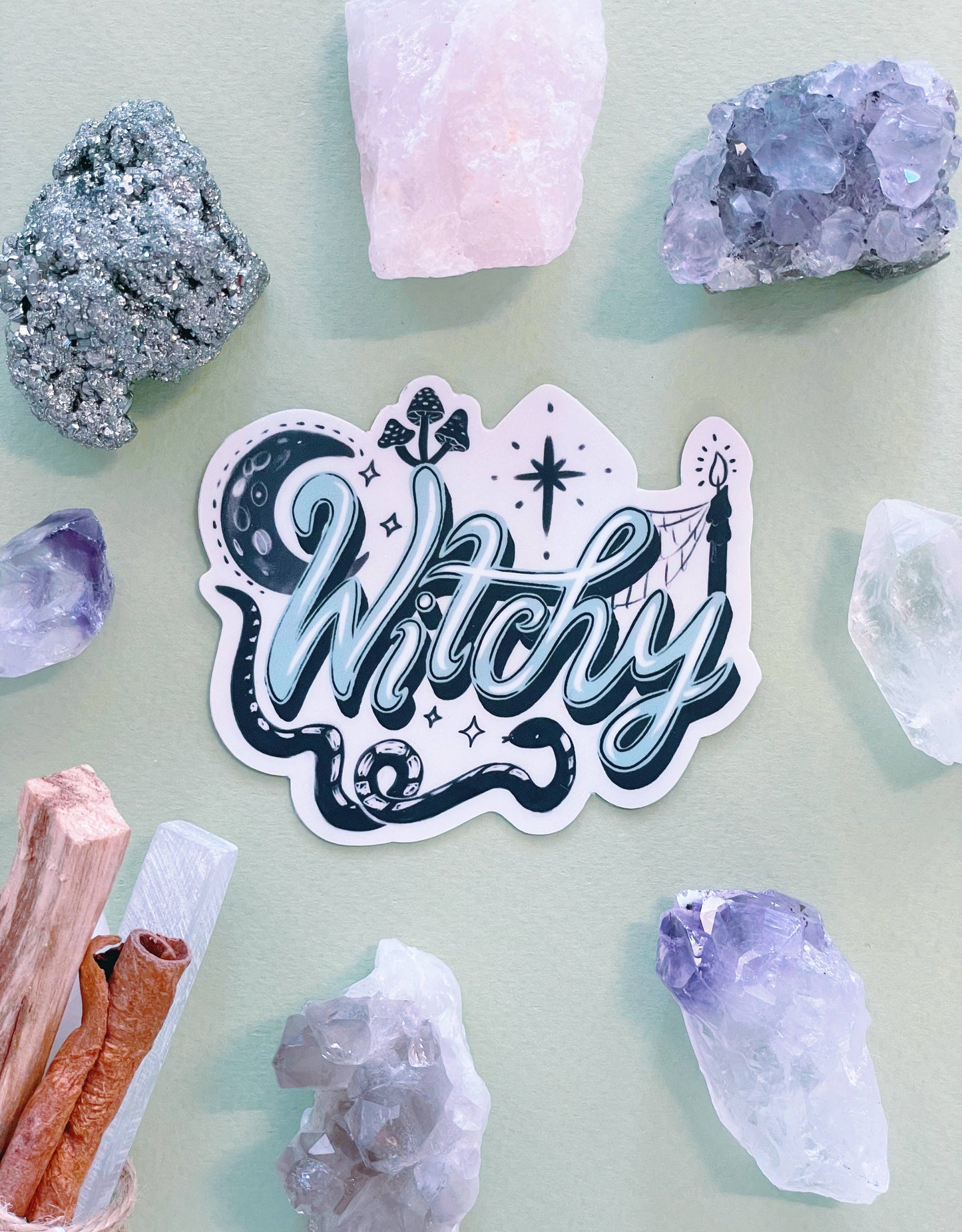 Witchy Vinyl Sticker