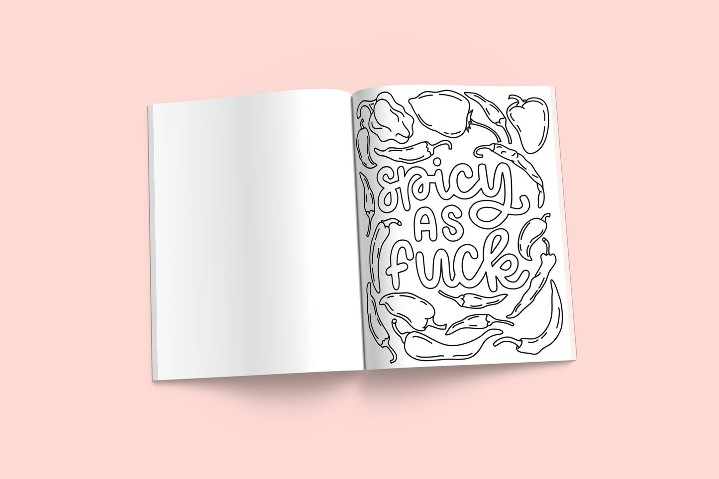 Colorful Chaos - Snarky Adult Coloring Book