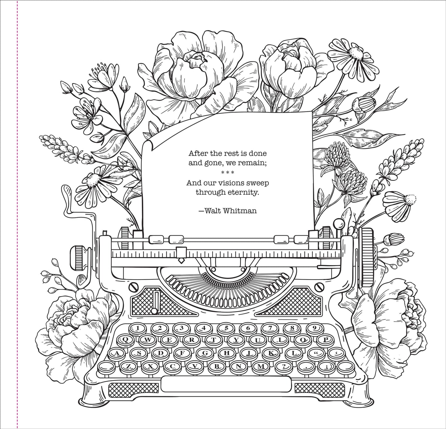 Ephemera Adult Coloring Book