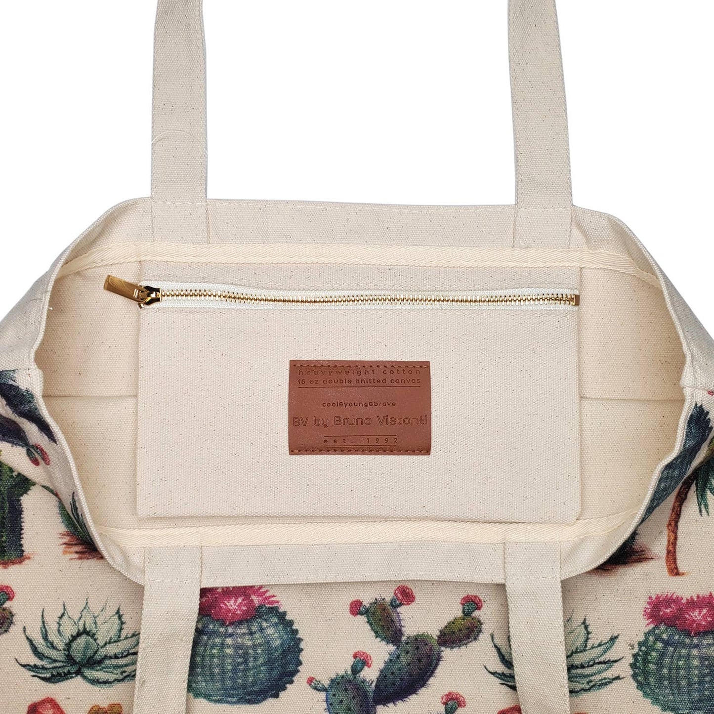 Cactus Canvas Tote Bag