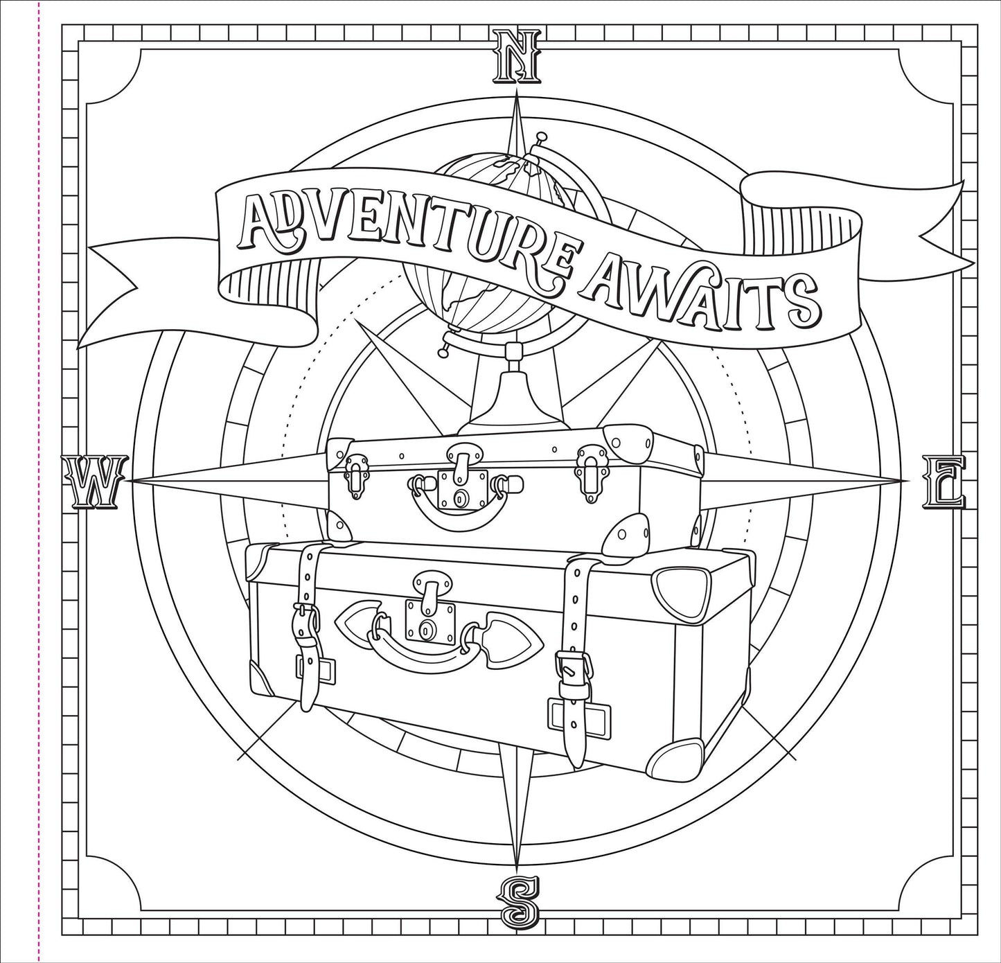 Ephemera Adult Coloring Book