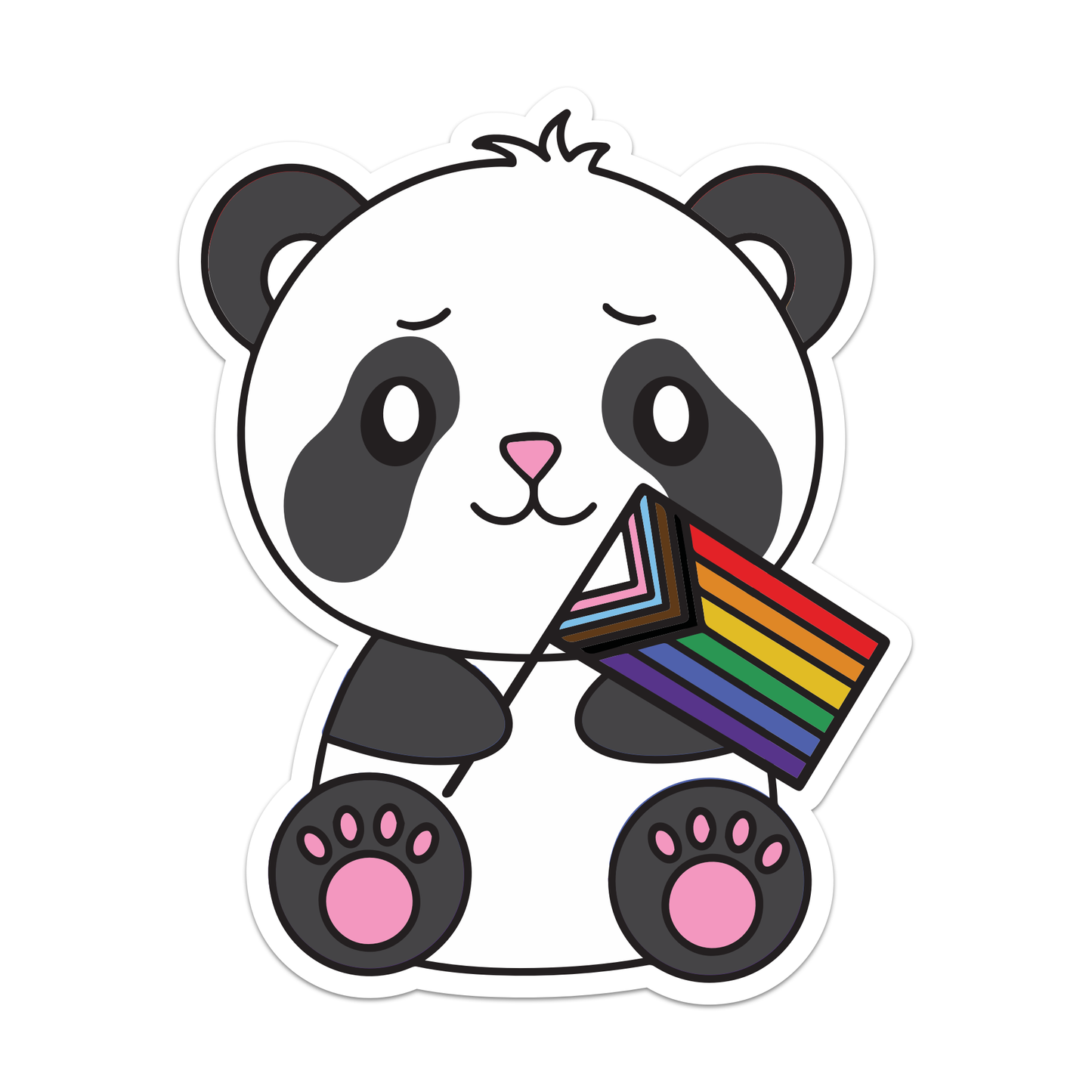 Pride Panda Sticker