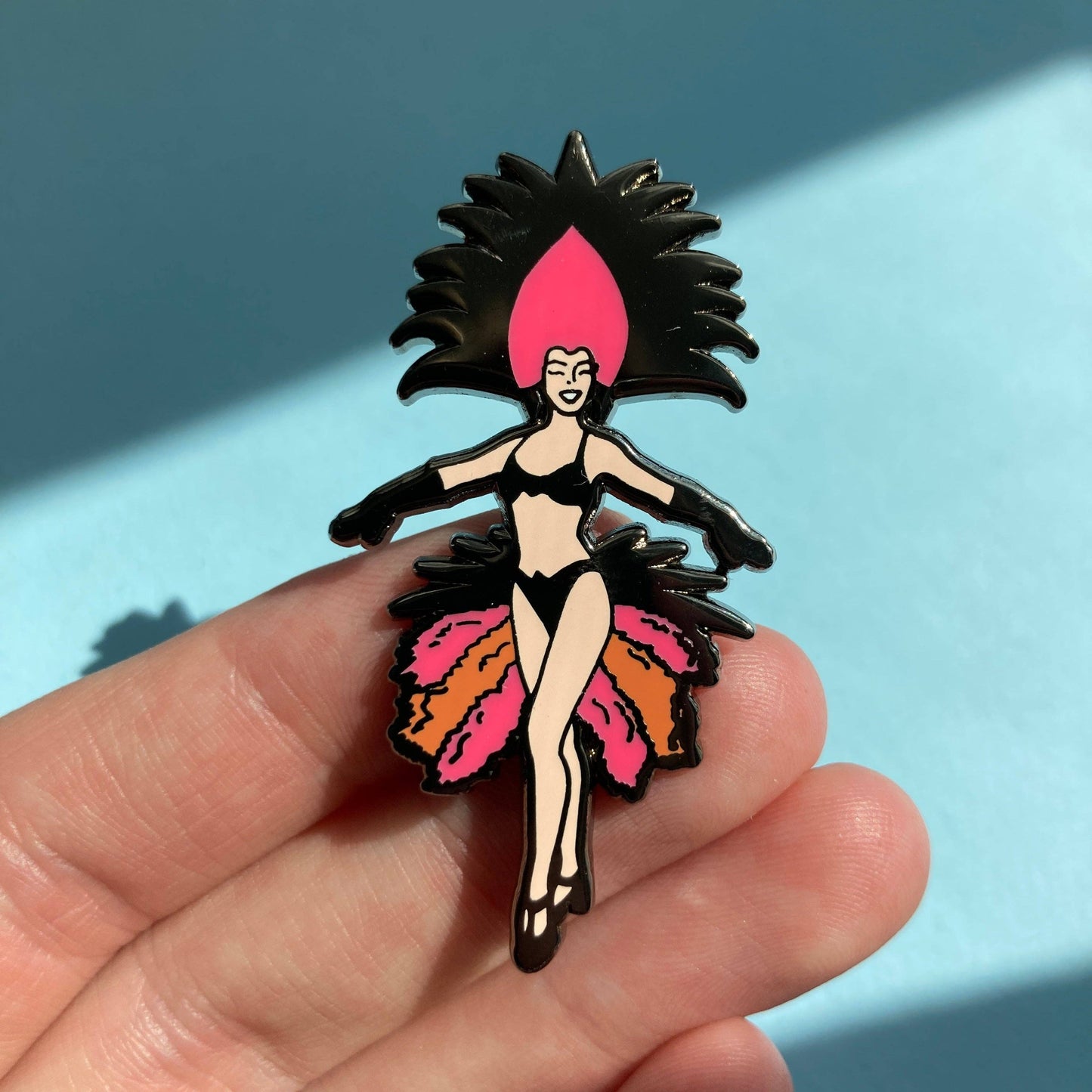 Jubilee Showgirl Pin