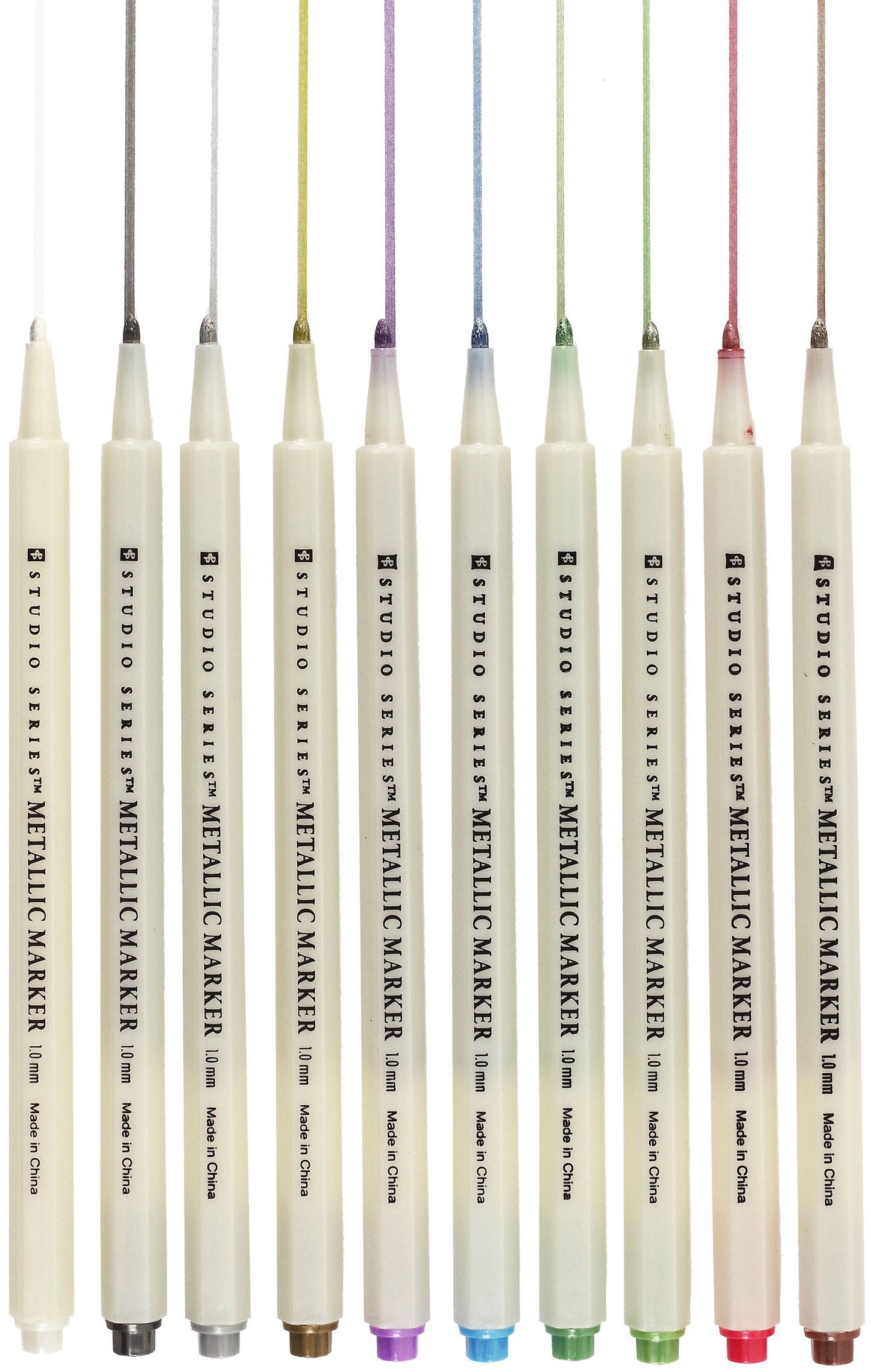 Studio Series Metallic Markers (set of 10)