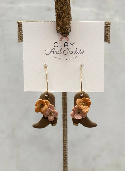 Festival Cowboy Boot Hoops
