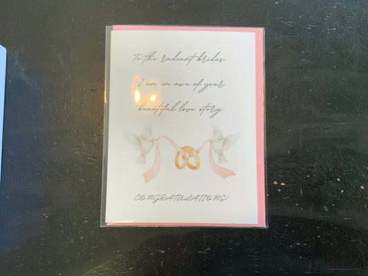 Cards o glee Beautiful Love Story Wedding Card