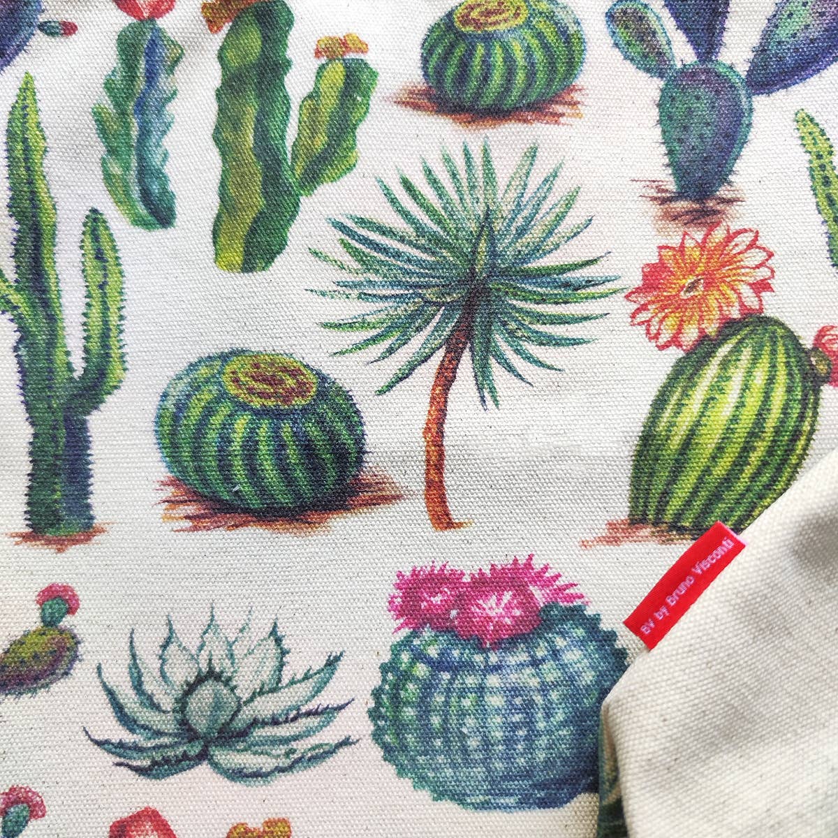 Cactus Canvas Tote Bag