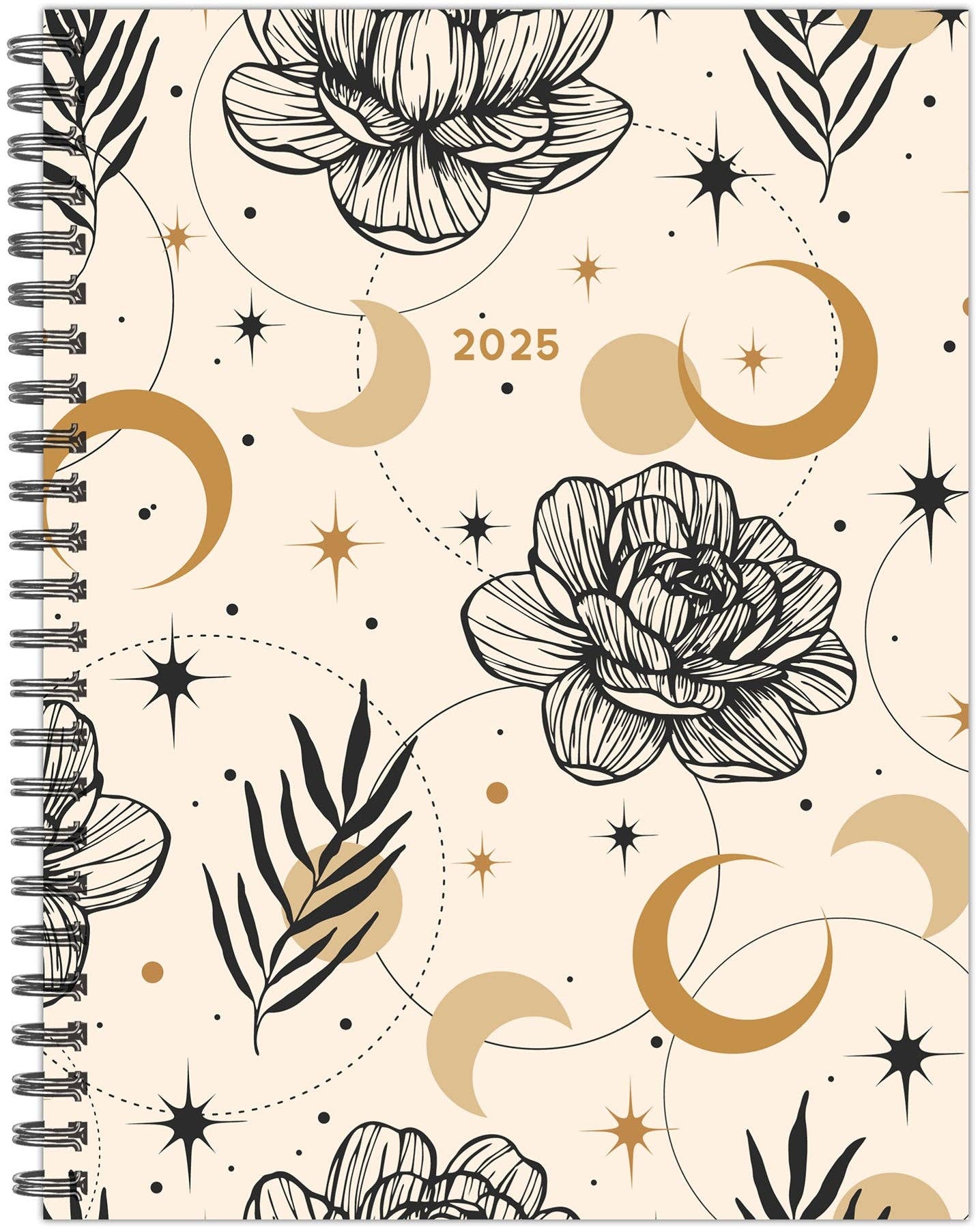 Moon and Flora 2025 Softcover Weekly Planner