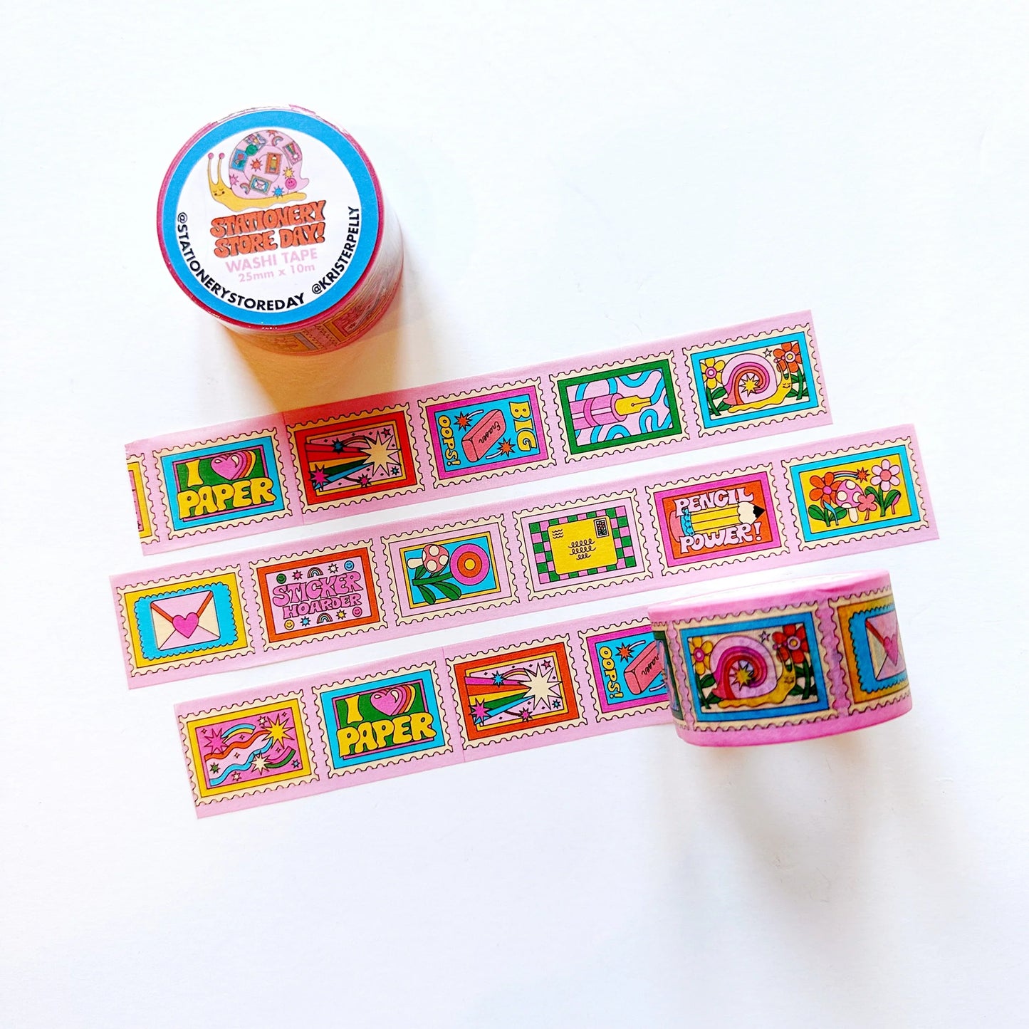 Stationery Store Day Washi Tape