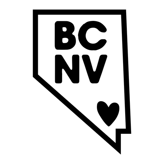 BC NV Black and White sticker
