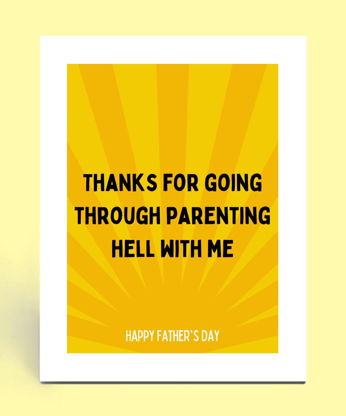 Parenting Hell Father’s Day Card