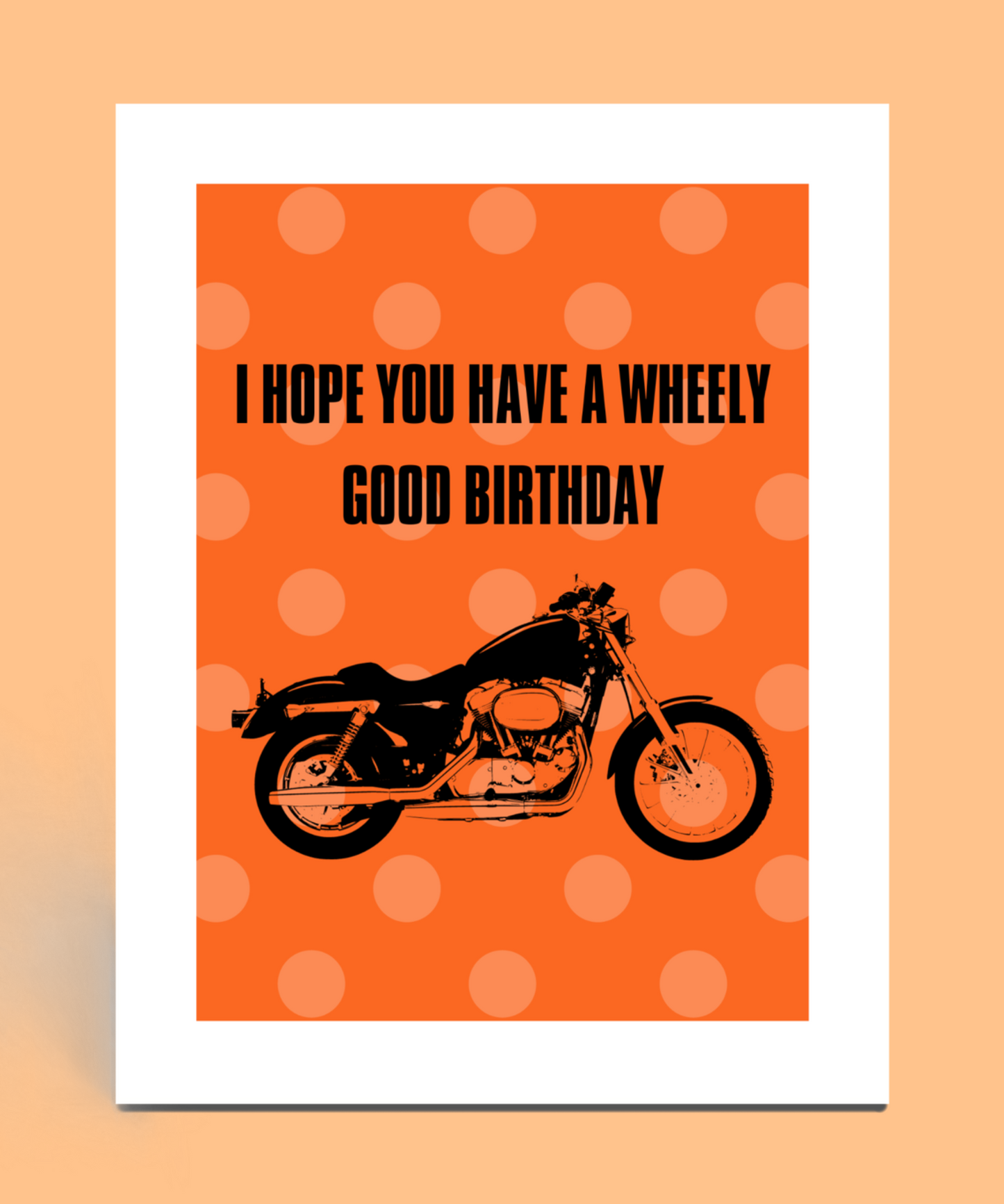 Wheely Good Birthday Card