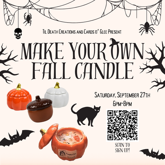 Make Your Own Fall Candle Workshop