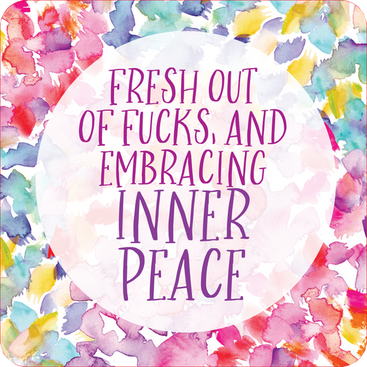 Inner F*cking Peace Motivational Cards (60 pack)