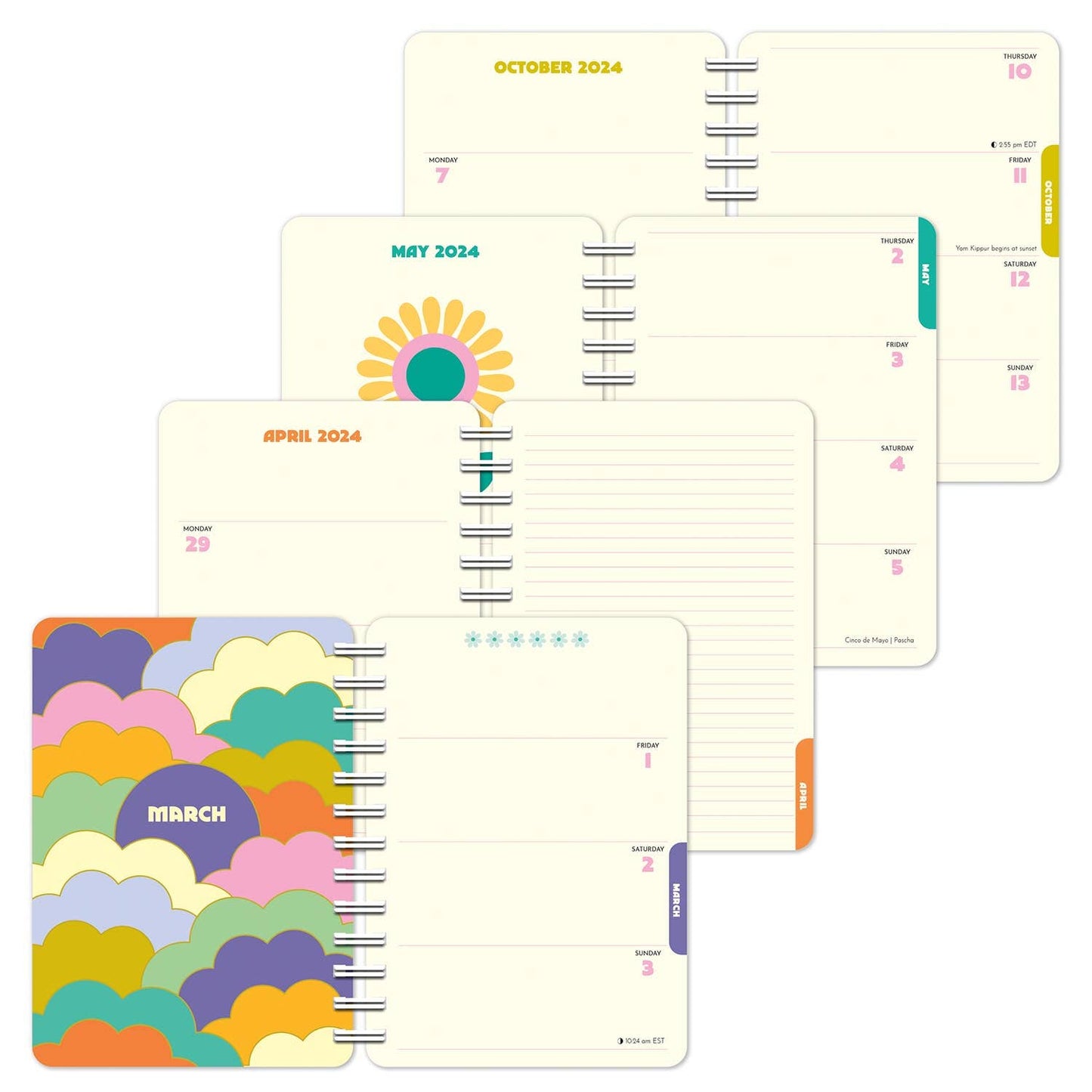 Elizabeth Olwen 2024 Weekly Planner: Here Comes the Sun