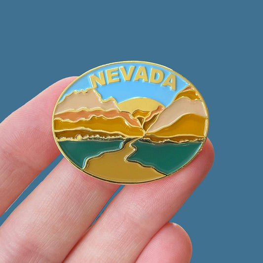 Hike Nevada Pin