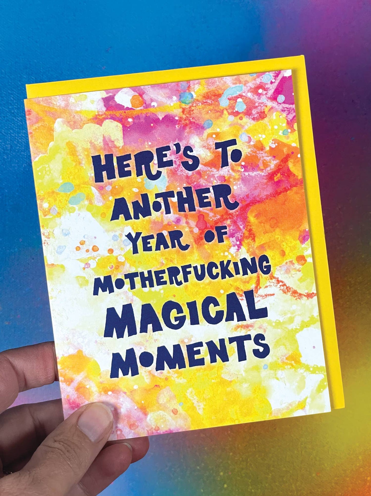 Here's To Another Year of MF Magical Moments Greeting Card
