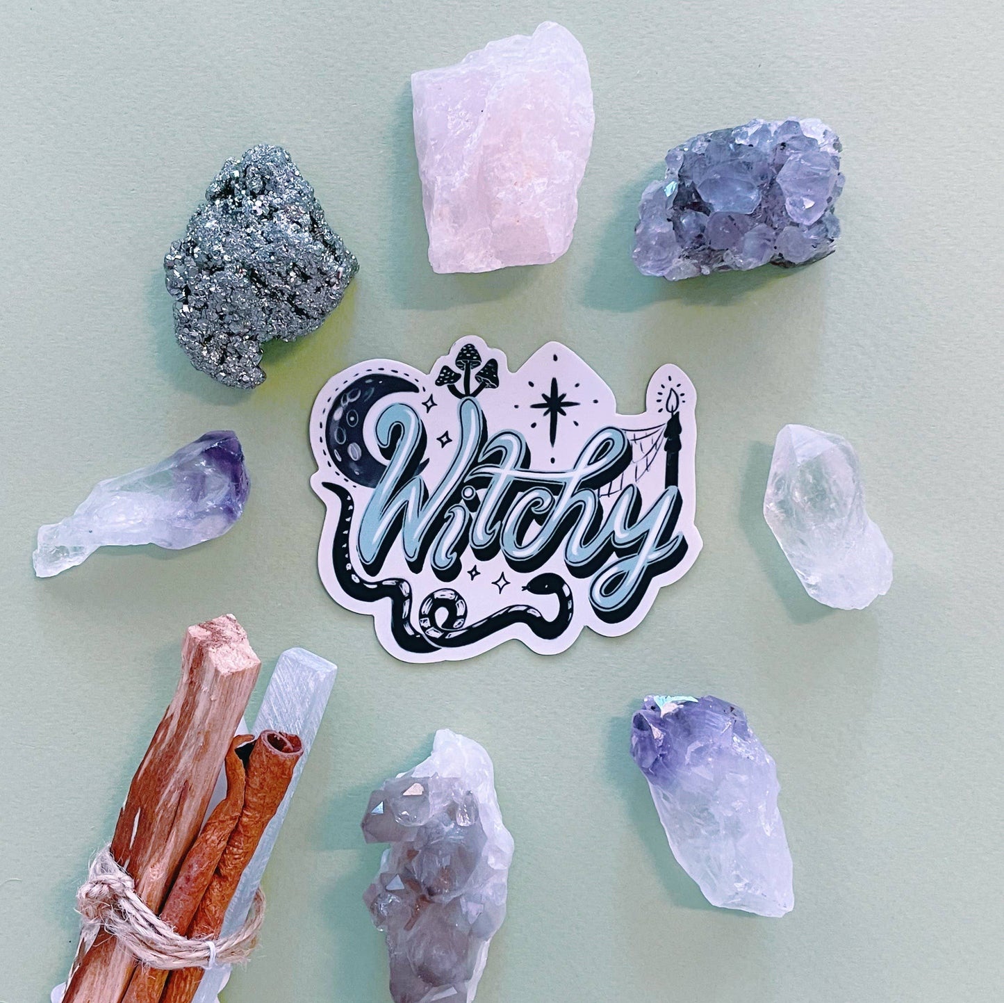 Witchy Vinyl Sticker