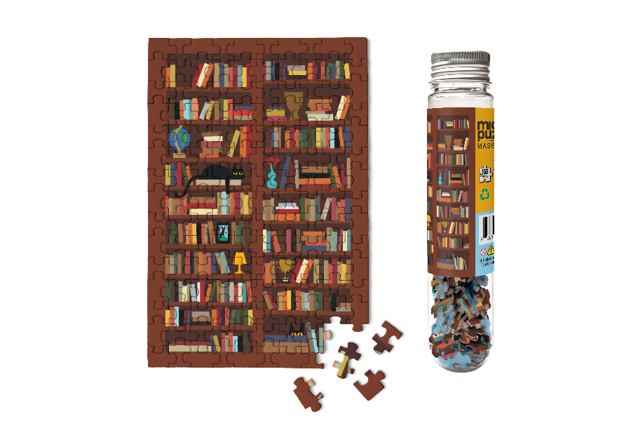 Cozy Bookshelf Micro Puzzle