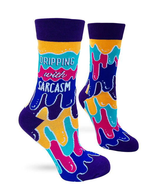 Dripping With Sarcasm Women's Crew Socks