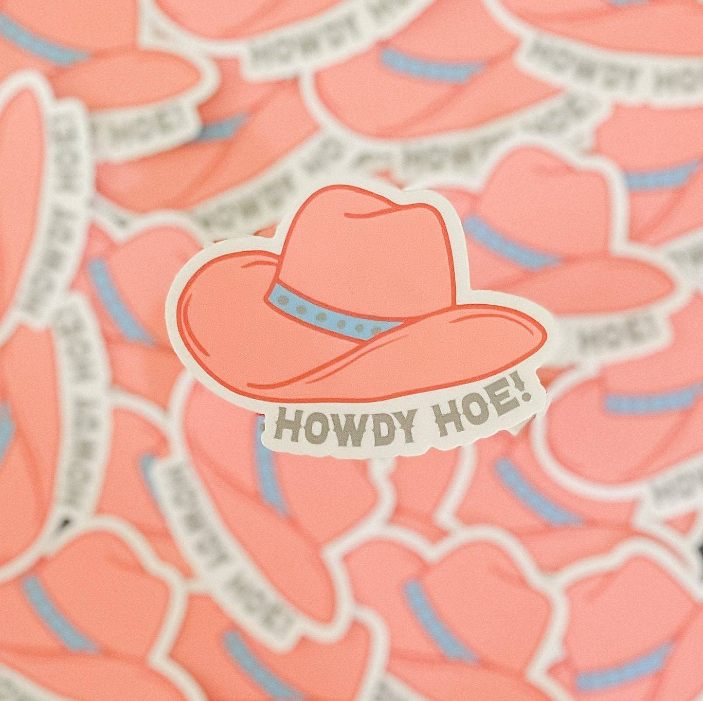 Howdy Hoe Sticker