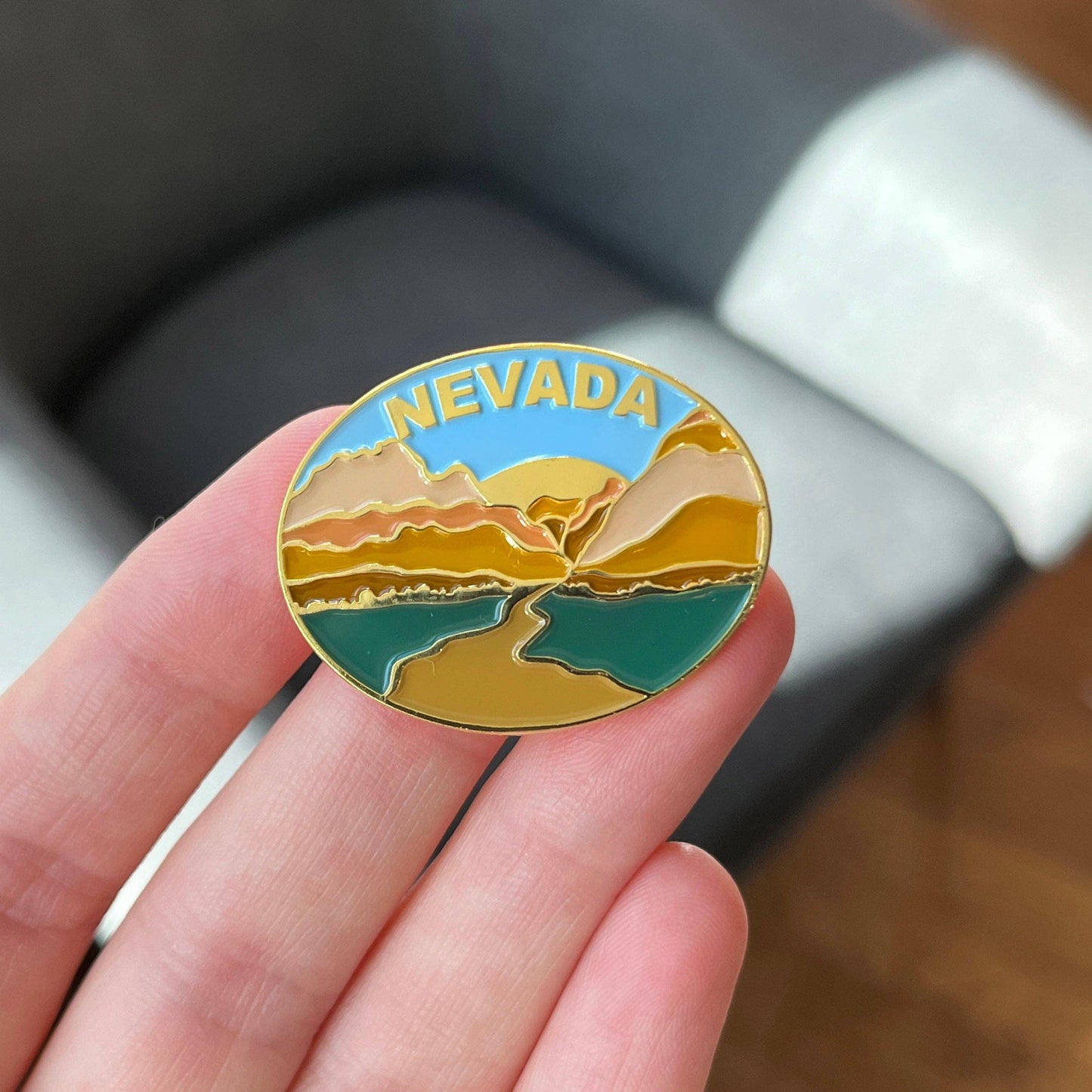 Hike Nevada Pin