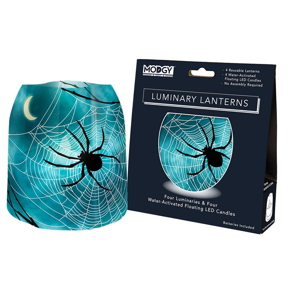 Luminary Lanterns - EEK! - Halloween Spider