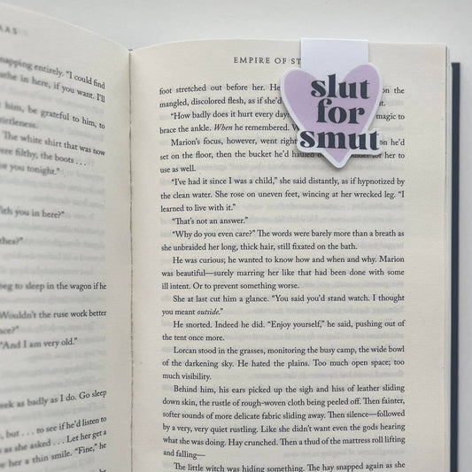 Slut For Smut Magnetic Bookmark