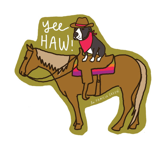 Yeehaw Sticker