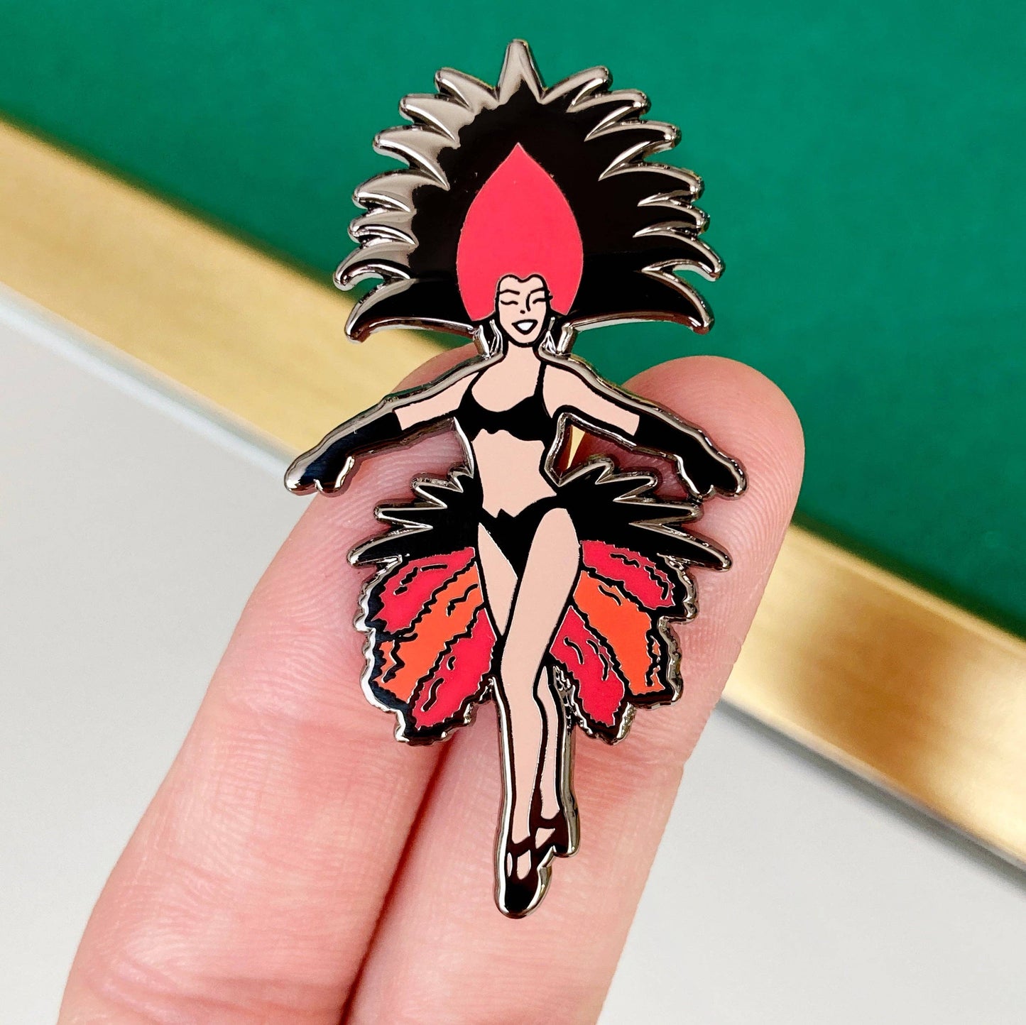 Jubilee Showgirl Pin