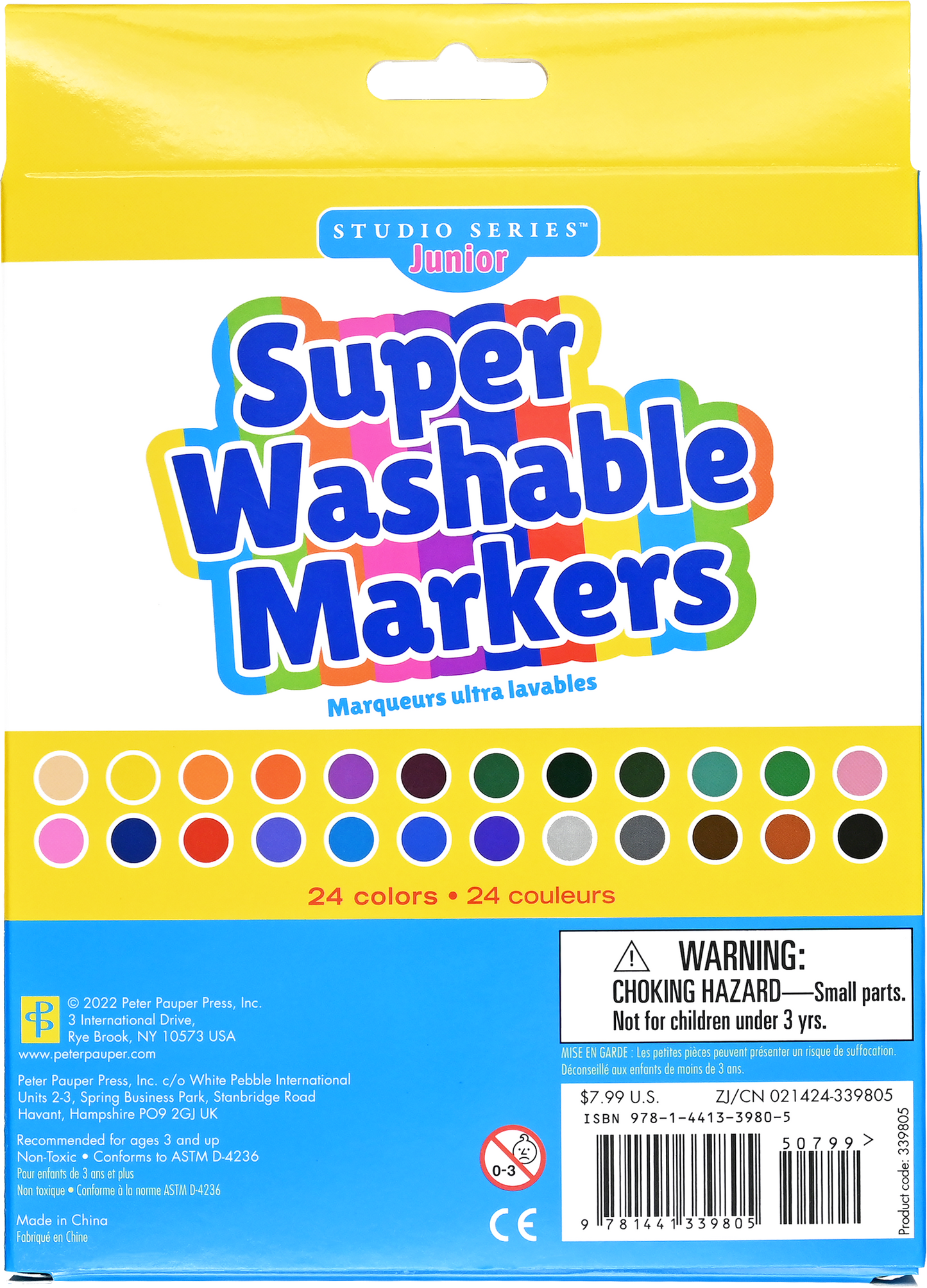 Super Washable Markers (set of 24)